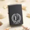 F Harfli Kişiye Özel Harf Baskılı Benzinli Çakmak