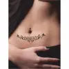 Kelebeklerin Dünyası Tattoo Geçici Dövme Şablonları Kına Kalıpları