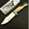 Knivox A3157-C Kemik Gravür İşlemeli Kamp Çakısı