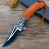 Knivox Browning Ahşap Kabze Auto Kamp Çakısı