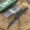 Knivox Crkt Flat Out Black Kamp Çakısı