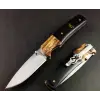 Knivox S2101 Ahşap Kabze Manuel Kamp Çakısı