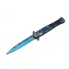 Metal Güllü Çakı Blue HC012 BL 22,5 CM