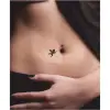 Minik Melek-2 Tattoo Geçici Dövme Şablonları Kına Kalıpları