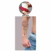 Savaşçı Viking Pusulası    Stencil Tattoo Geçici Dövme Şablonları Kına Kalıpları