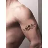 Tehlikeli Bölge Tattoo Geçici Dövme Şablonları Kına Kalıpları