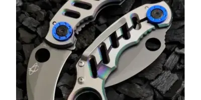 Super Knifes Mavi Karambit X05: Koleksiyonluk EDC Bıçak