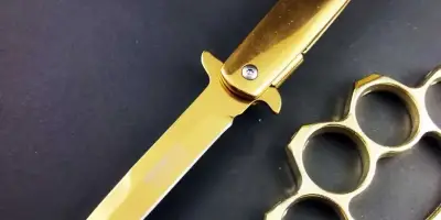 Tac Force Kamp Çakısı ve Gold Punch Seti