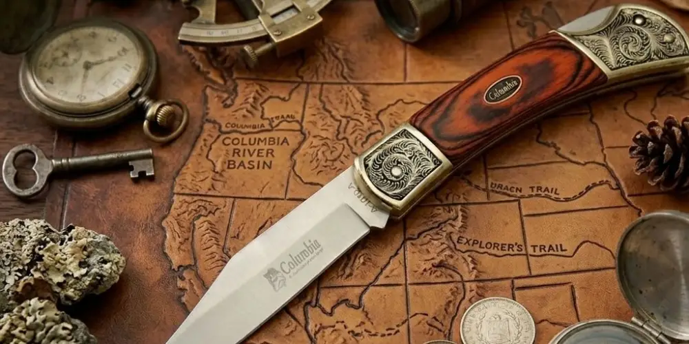 Columbia Company İşlemeli Çakılar: Sanat ve Gücü Yanınızda Taşıyın | Knivox