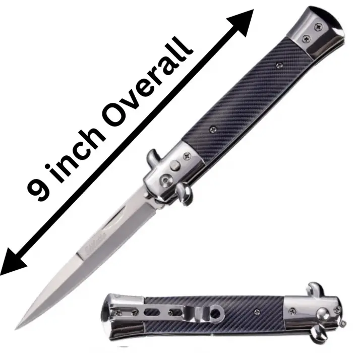 AKC 25cm İtalyan Stiletto Kamp ve Outdoor Çakısı