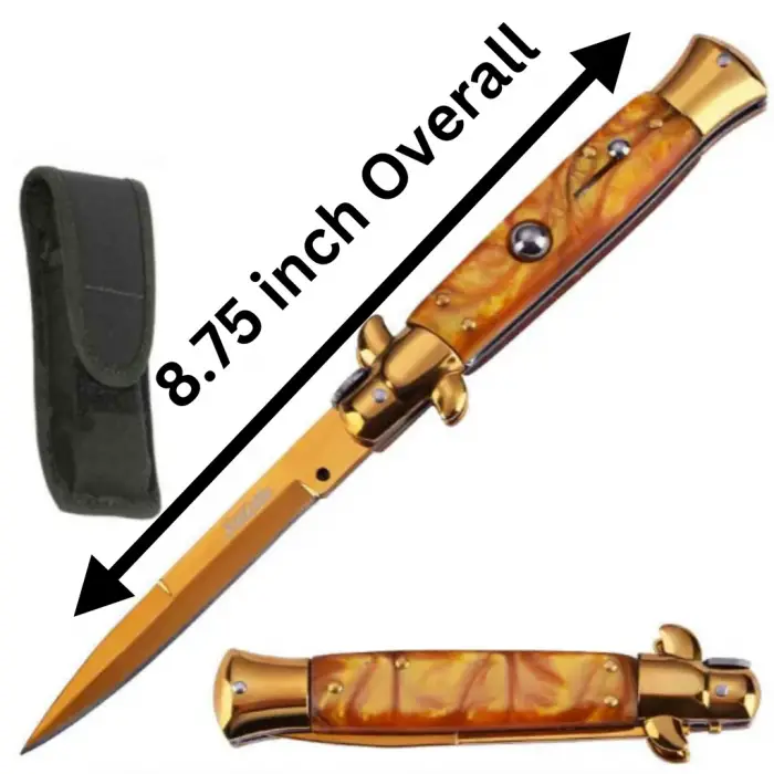 Mandallı Otomatik Kamp Çakısı Akc Kalitesiyle