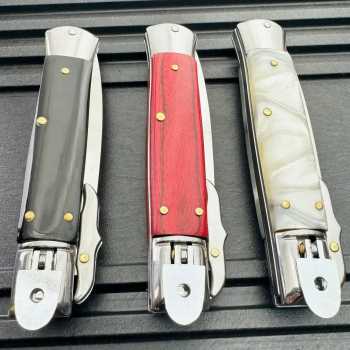 Akc İtalyan Stiletto 33cm Jumbo Boy Kamp Bıçağı