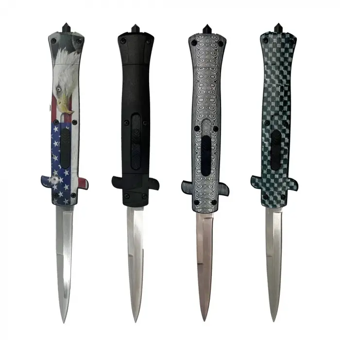 23 CM İtalyan Stiletto Koleksiyonluk Otomatik Bıçak