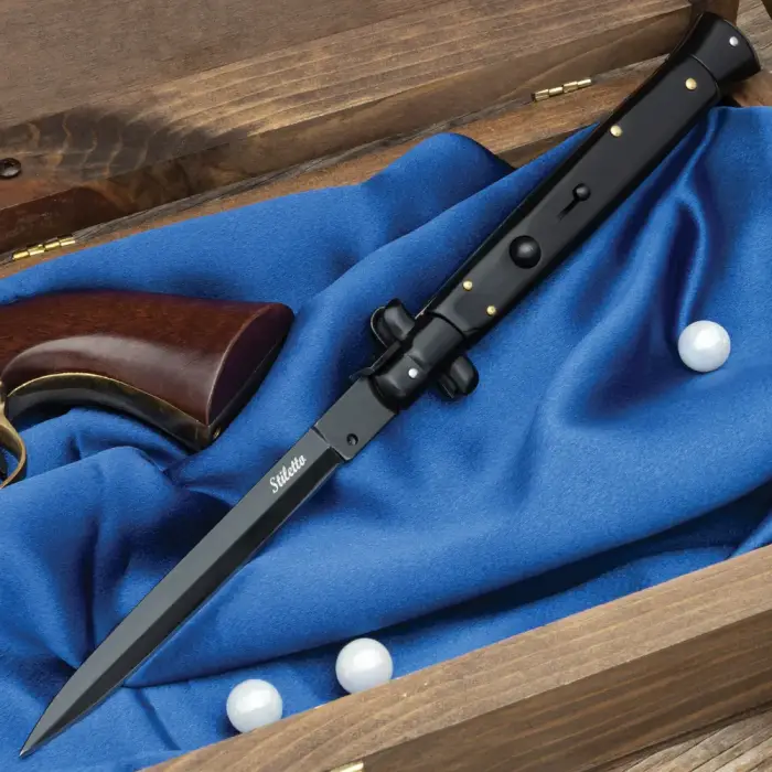 Mandallı Otomatik Kamp Çakısı Akc Kalitesiyle