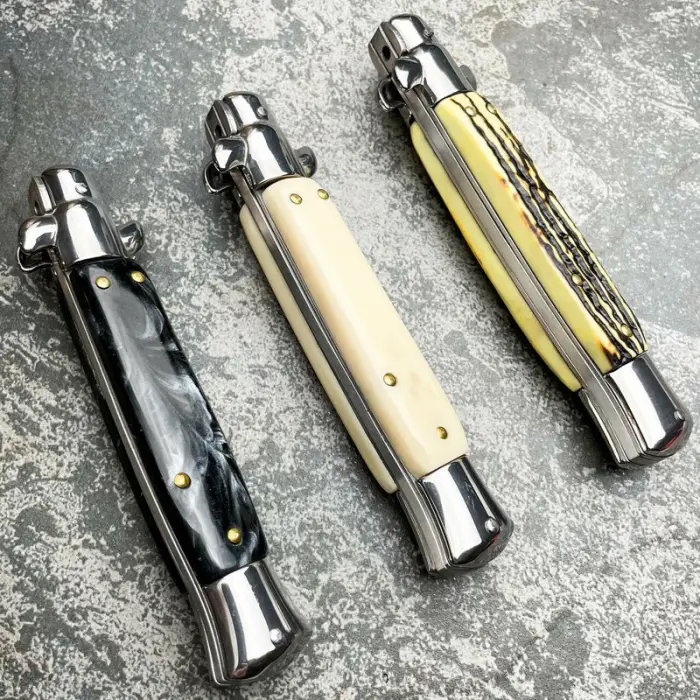 AKC Alsepeteavm İtalyan Stiletto 33cm Otomatik Çakı