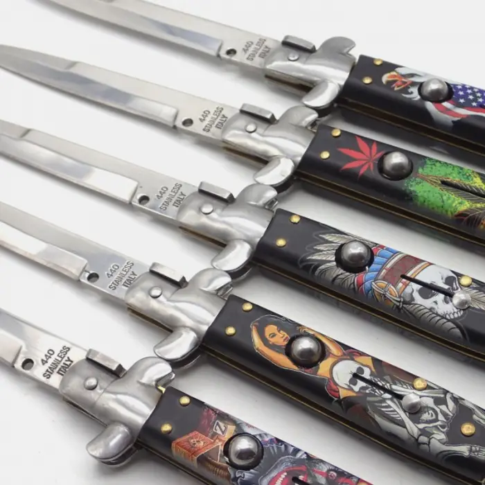 23 CM AKC Stiletto Otomatik Çakı