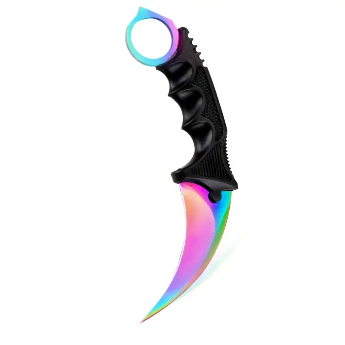 Ay Yıldız Baskılı Taktik Karambit