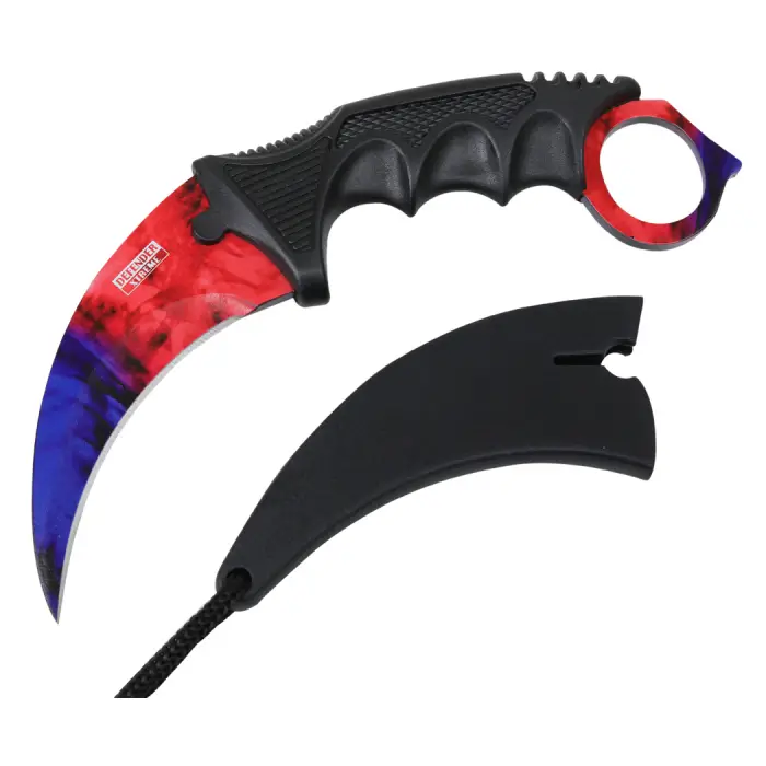 Mavi Karambit Bıçak Hızlı Kargo