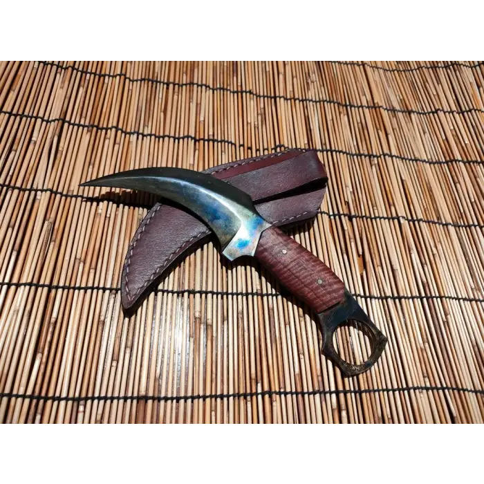 Ahşap Kabza Karambit Outdoor