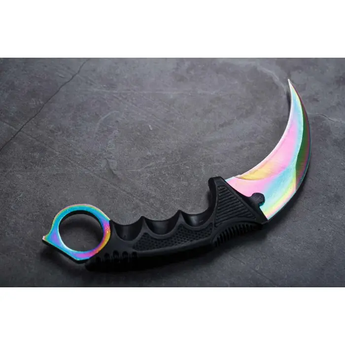 Super Knifes X05 Mavi Karambit Çakı