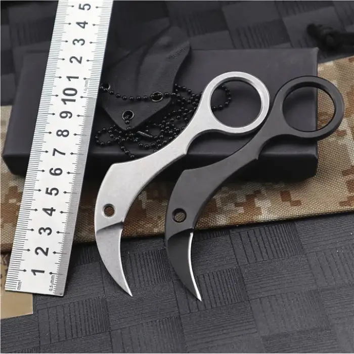 Ahşap Kabza Karambit Outdoor