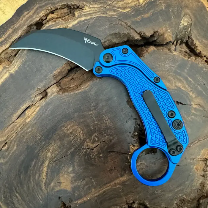 Ahşap Saplı Karambit Çakı