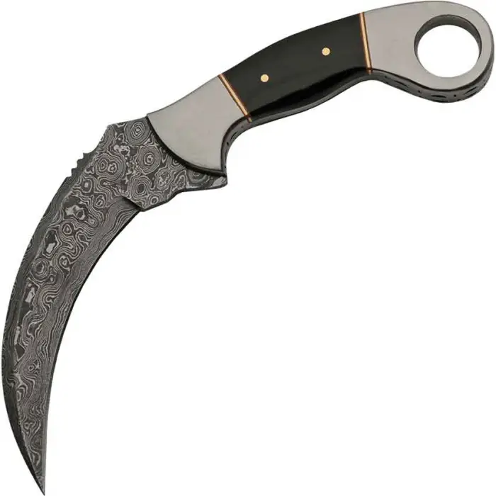 Metal Kabze Mavi Karambit X05