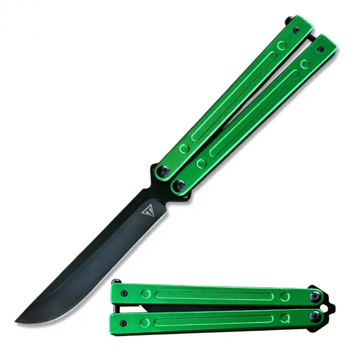AlsepeteAvm Profesyonel Balisong Kelebek Bıçak – 21 cm