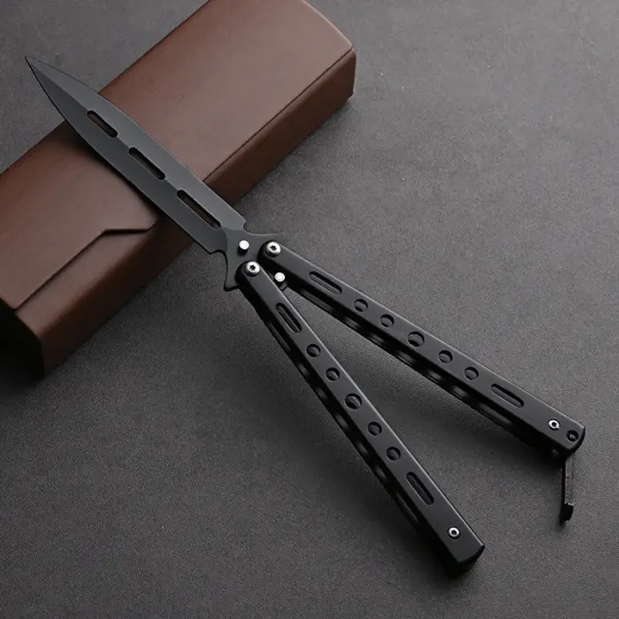 AlsepeteAvm Kelebek Bıçak + Nylon Kılıf – Outdoor