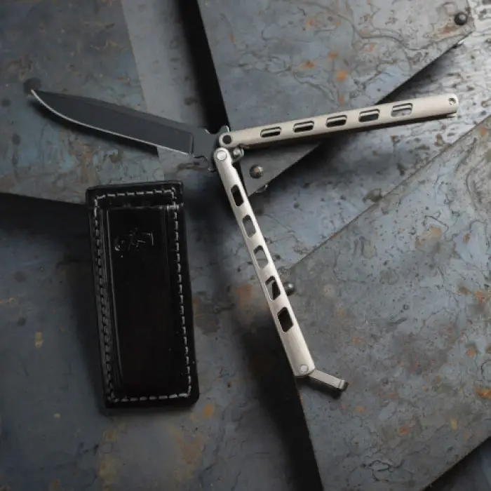 Babaya Hediye Kelebek Çakı – Özel Kutu ve Punch Hediyeli