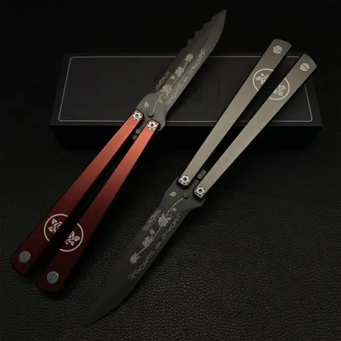 AlsepeteAvm Bronz Ejderha Kelebek Bıçak – Antik Görünüm