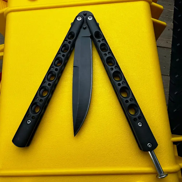 AlsepeteAvm Kelebek Bıçak + Paracord Bileklik – Survival