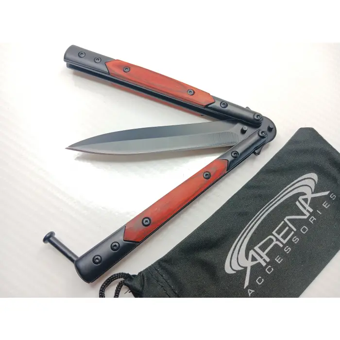 Kişiye Özel İsim Baskılı Kelebek Bıçak – Hediye 2025