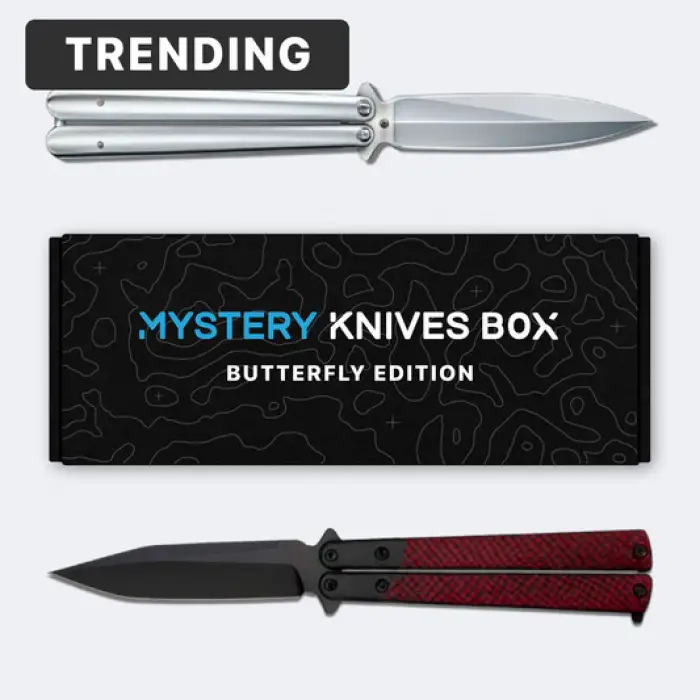 Camouflage Desenli Kelebek Bıçak – Askeri Stil – 2025