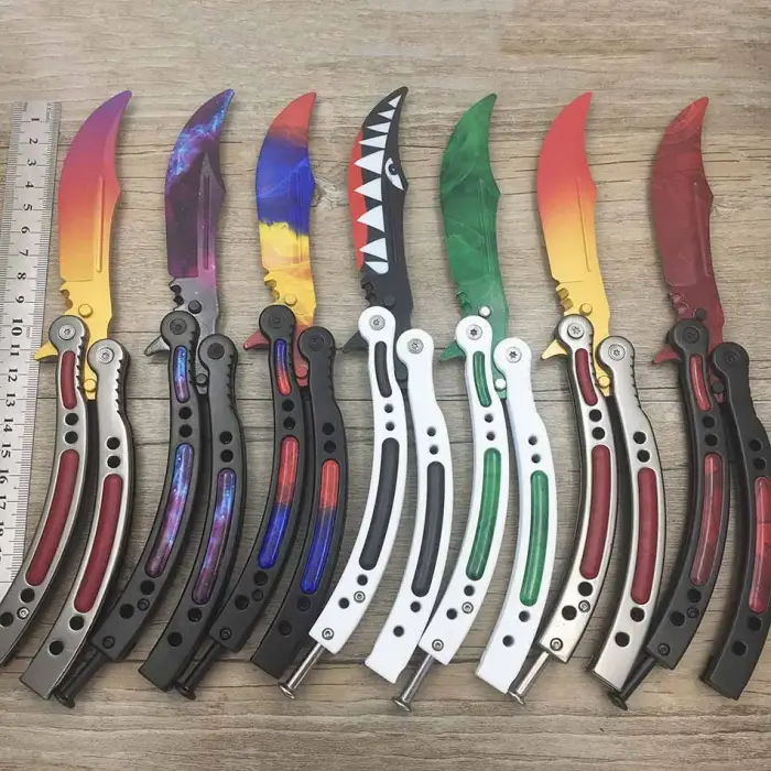 Çift Taraflı Trick Kelebek Bıçak – Profesyonel – Trend