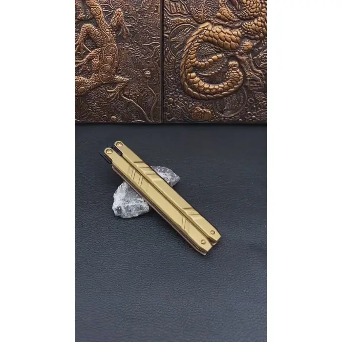 Kelebek Bıçak Trick Öğretici – Eğitim Seti – Trend