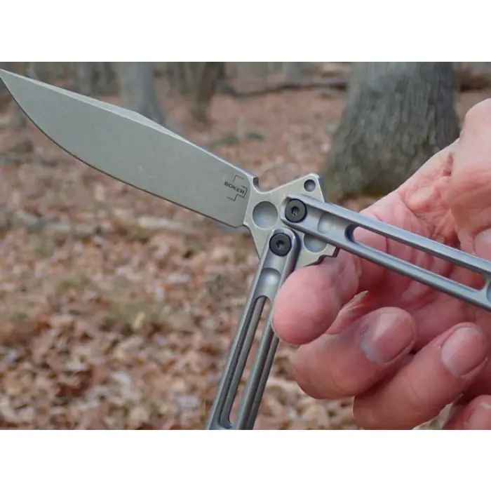 Siyah Mat Kelebek Bıçak – Gizli Taşıma – Trend