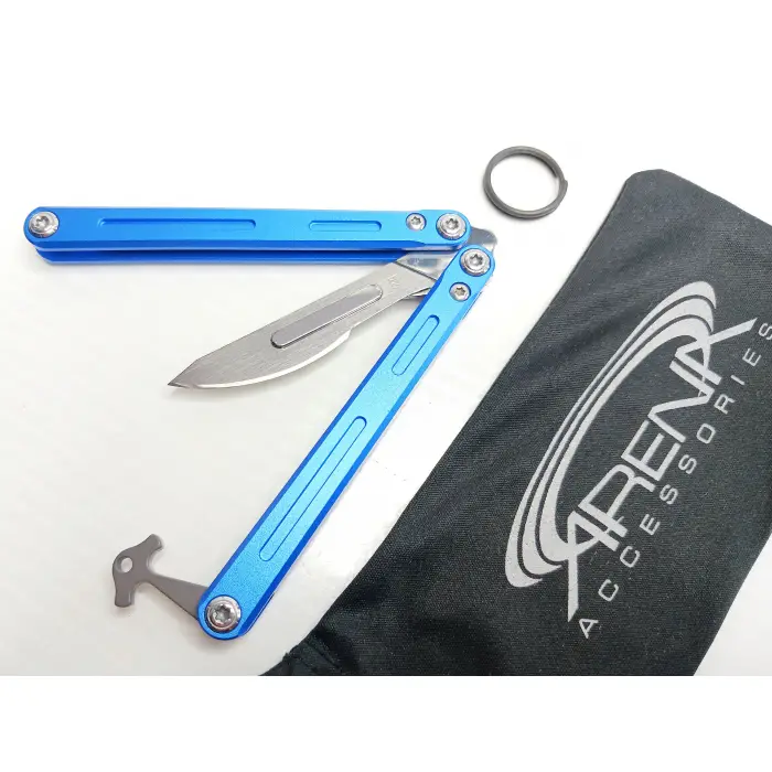 AlsepeteAvm Kelebek Bıçak + Çakmak – Kamp Seti