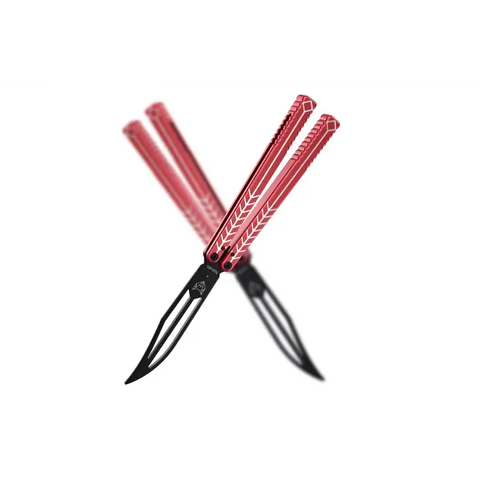 AlsepeteAvm Kuru Kafa Desenli Kelebek Bıçak – Gotik Stil