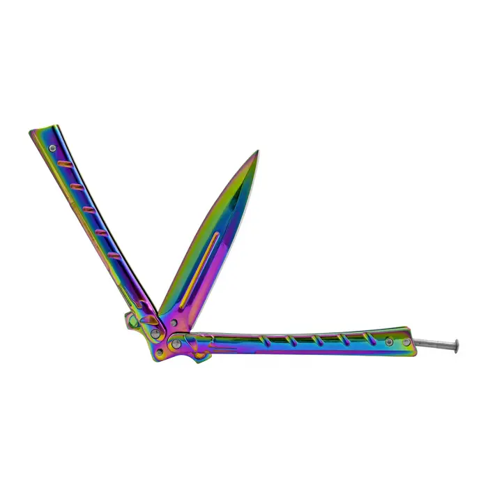 AlsepeteAvm Paslanmaz 440C Kelebek Bıçak – Uzun Ömürlü