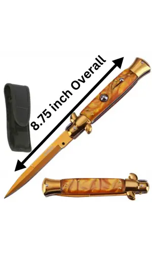 Mandallı Otomatik Kamp Çakısı Akc Kalitesiyle