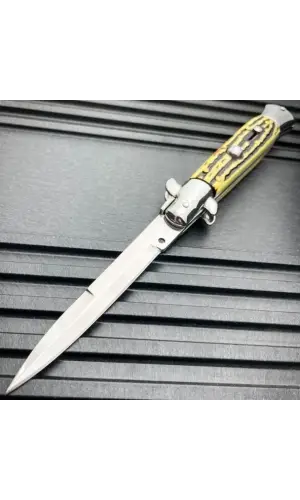 Otomatik Açılır Akc Mandallı Kamp Çakısı