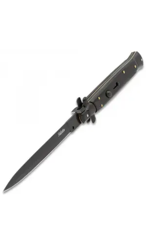 Akc 33cm İtalyan Sustalı Stiletto Siyah