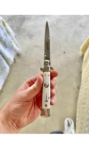 İtalyan Stiletto Bıçak Akc 24cm