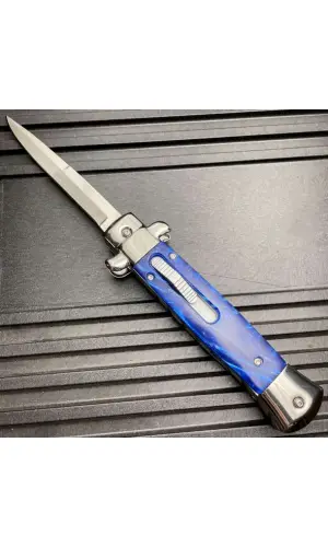 Akc 24cm Stiletto Otomatik Çakı Kılıflı