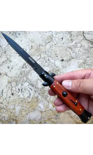 Orijinal AKC İtalyan Stiletto Çakı 23 cm