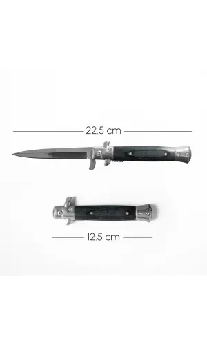 23 cm İtalyan Stiletto Otomatik Cep Bıçağı