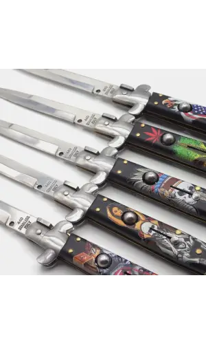 23 CM AKC Stiletto Otomatik Çakı