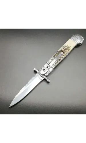 Akc İtalyan Stiletto Bıçak 24cm