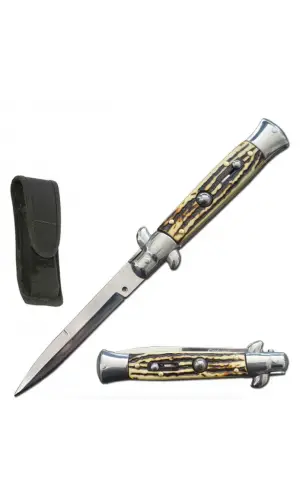 Mandallı Kamp Çakısı Otomatik AKC